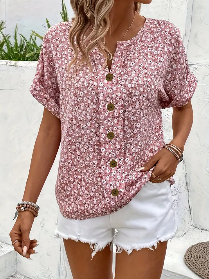 Lirae | Chic Floral Print Blouse