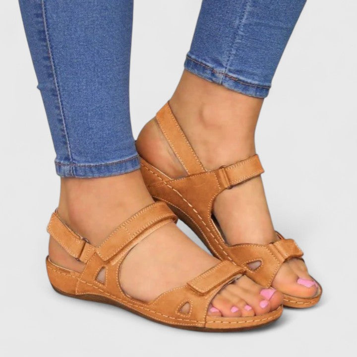 Ariana | Women’s Ankle Strap Orthopedic Comfort Sandals