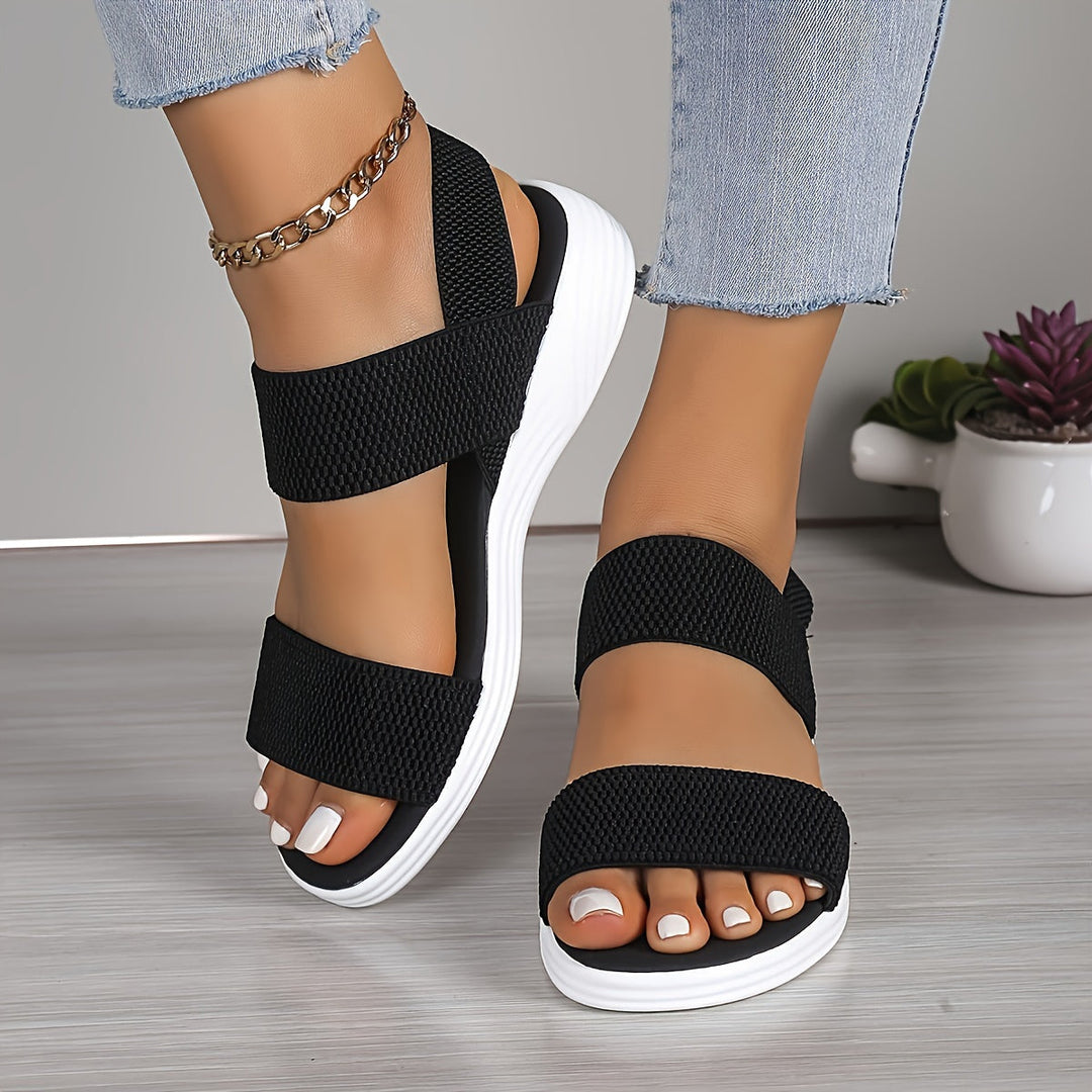 Layla | Women’s Elastic Strap Lightweight Orthopedic Summer Sandals