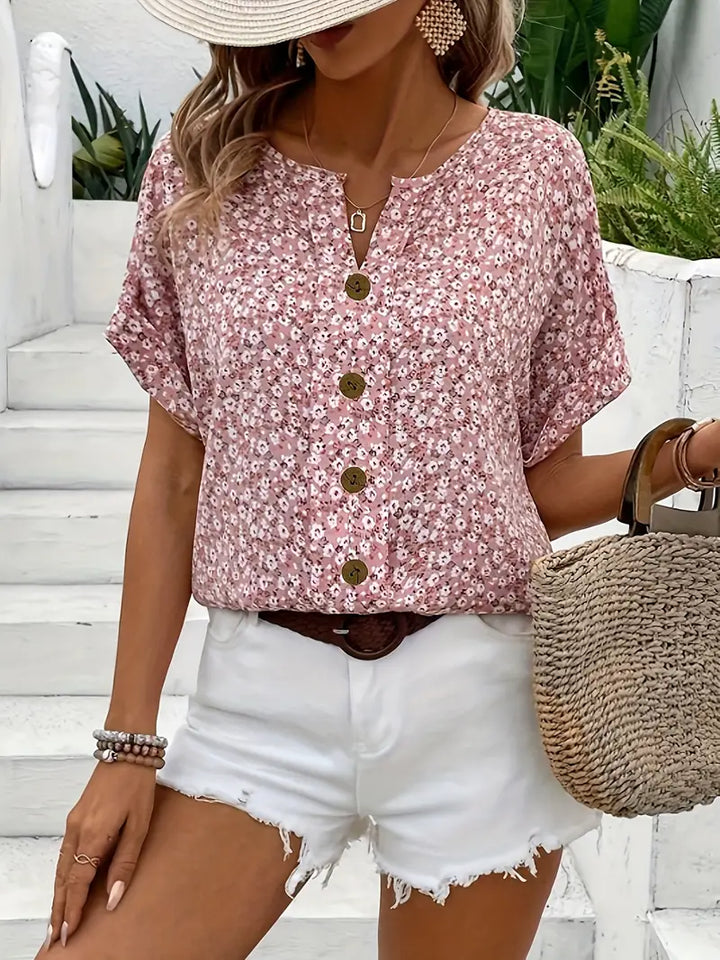 Lirae | Chic Floral Print Blouse