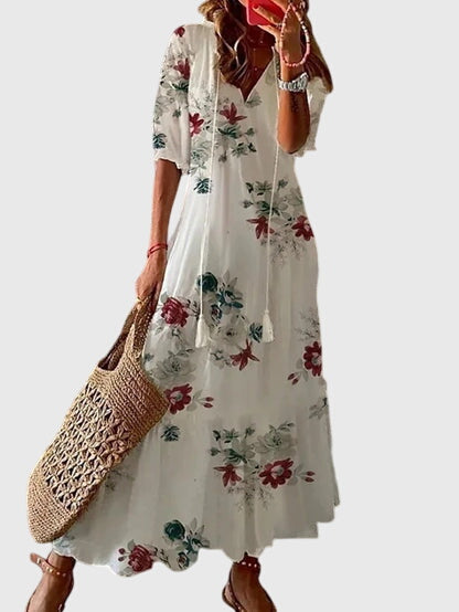 Solène | Boho Vintage Summer Dress