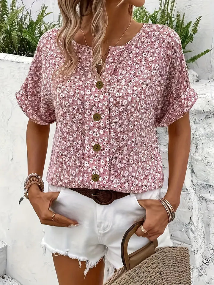 Lirae | Chic Floral Print Blouse