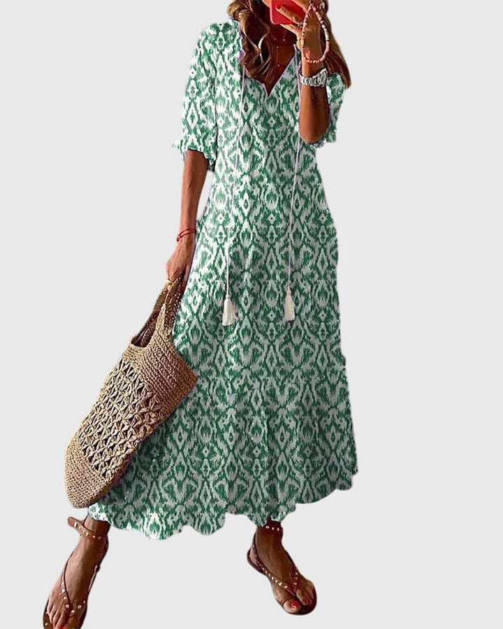 Solène | Boho Vintage Summer Dress