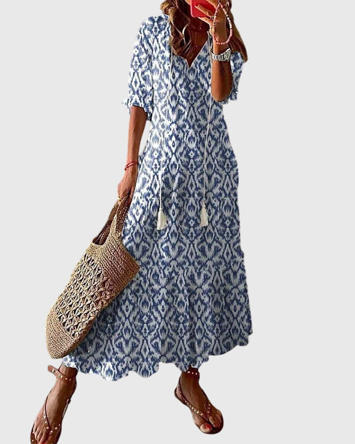 Solène | Boho Vintage Summer Dress