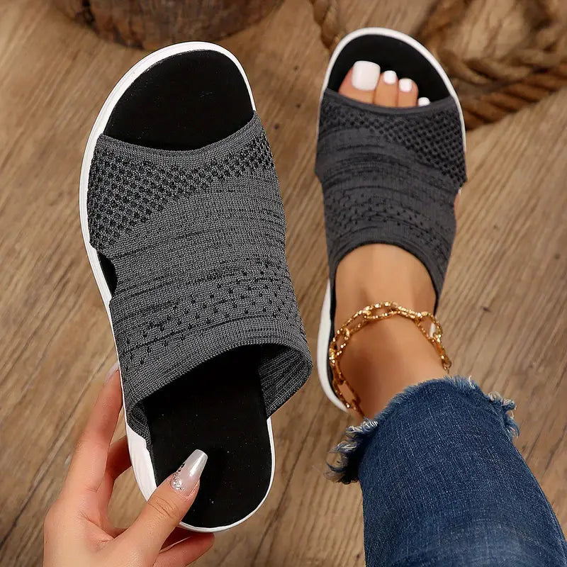 Harper | Women’s Orthopedic Slip-On Slide Sandals Comfort Everyday Wear