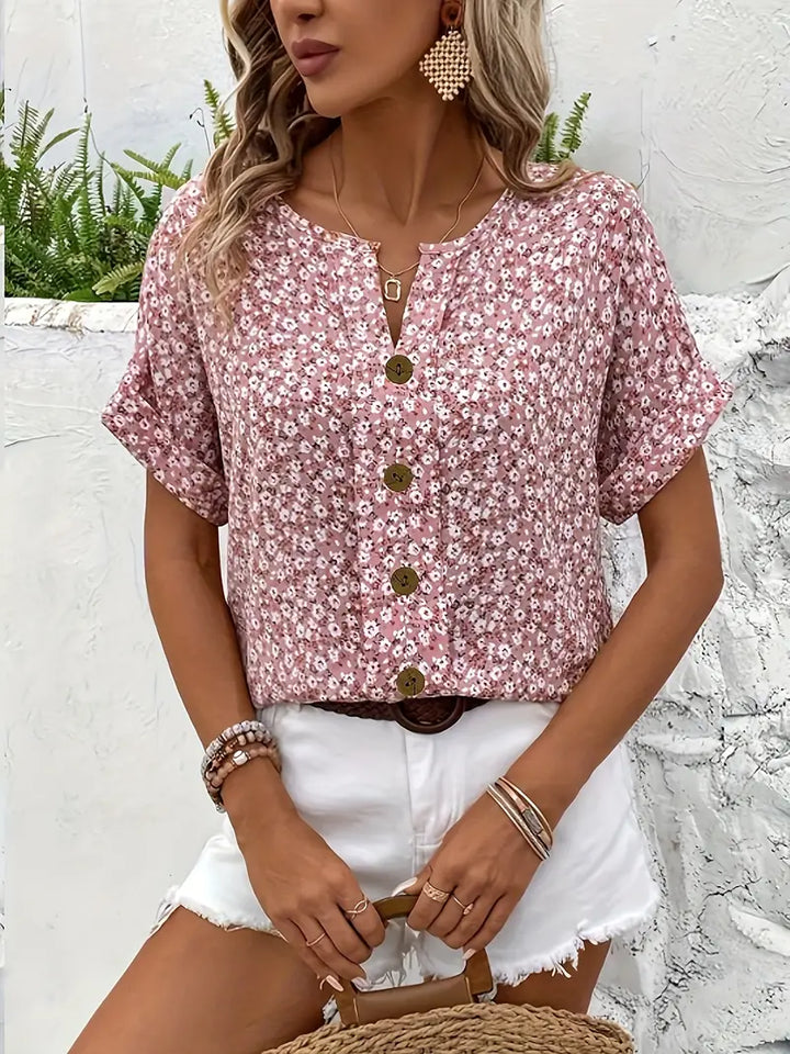 Lirae | Chic Floral Print Blouse