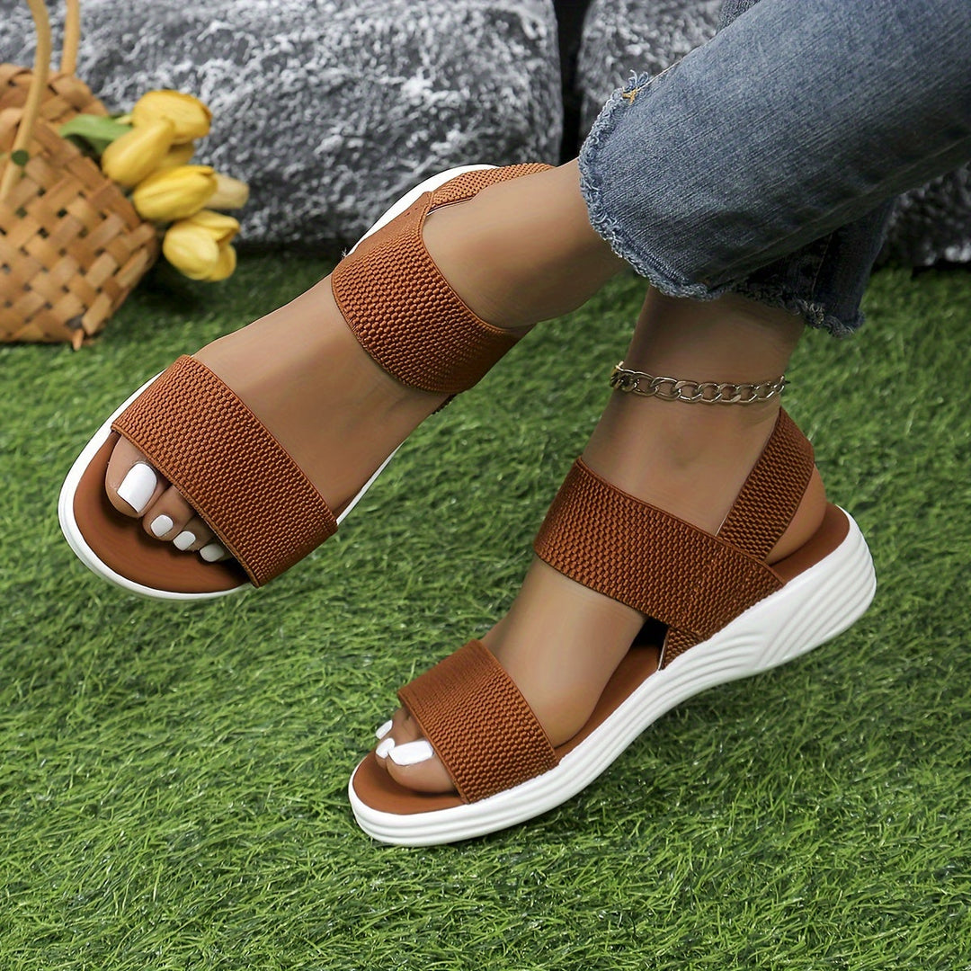 Layla | Women’s Elastic Strap Lightweight Orthopedic Summer Sandals