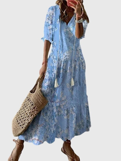 Solène | Boho Vintage Summer Dress