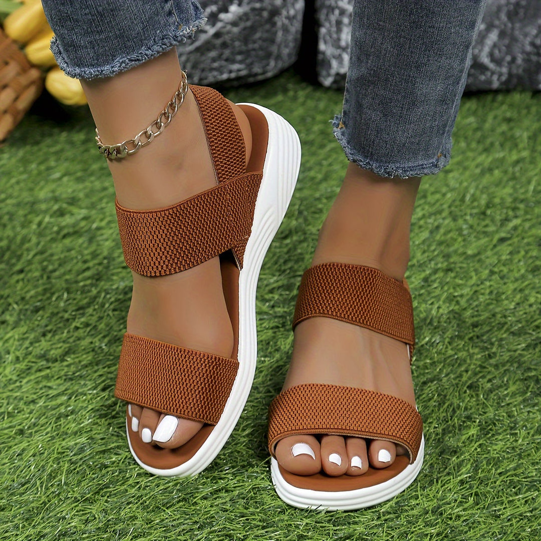 Layla | Women’s Elastic Strap Lightweight Orthopedic Summer Sandals