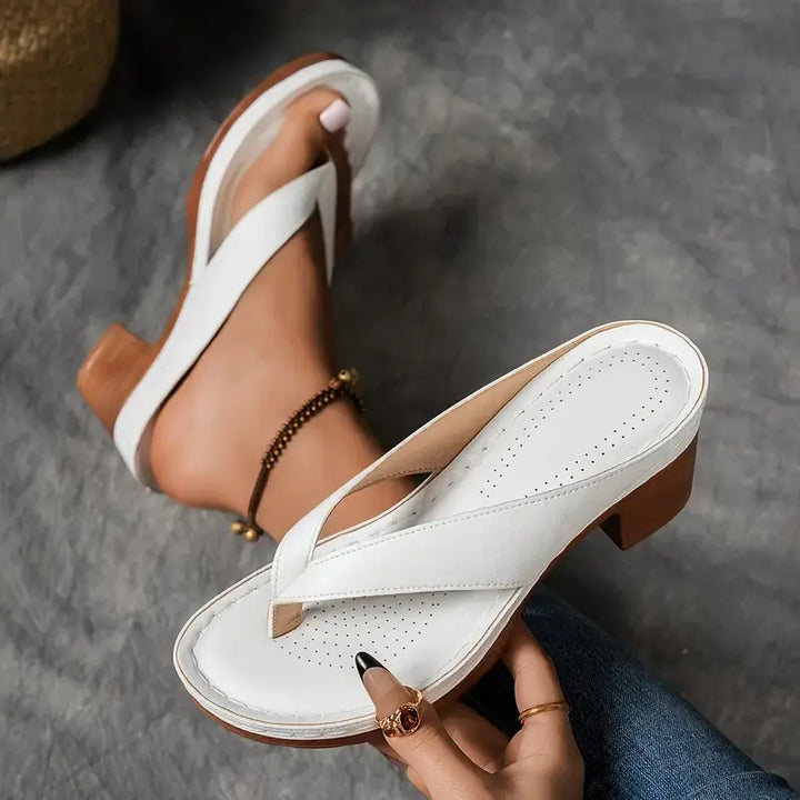 Sienna | Women’s Slip-On Orthopedic Sandal Heels