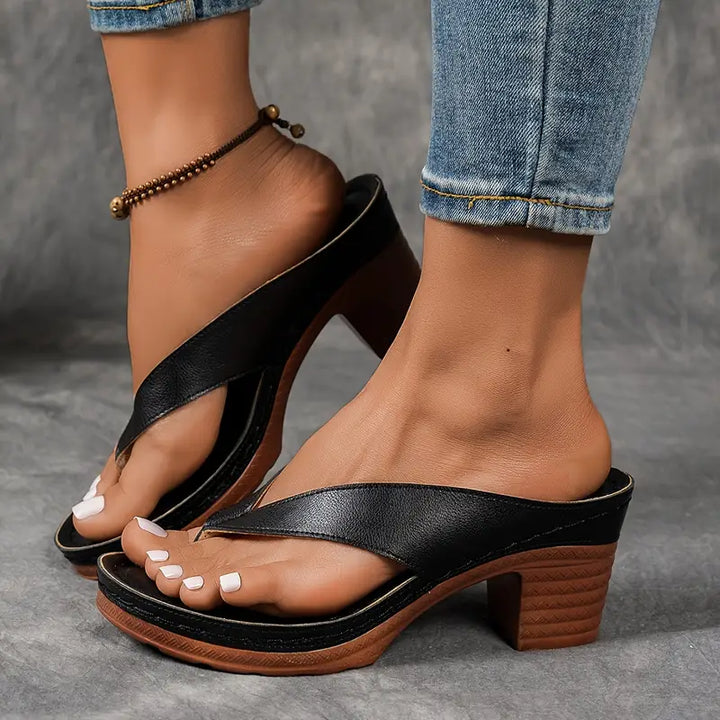 Sienna | Women’s Slip-On Orthopedic Sandal Heels