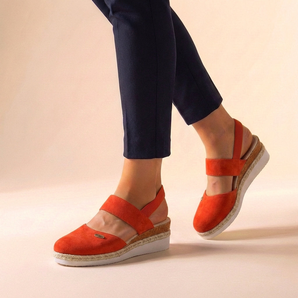 Arianna | Women’s Comfort Fit Orthopedic Espadrille Platform Sandals