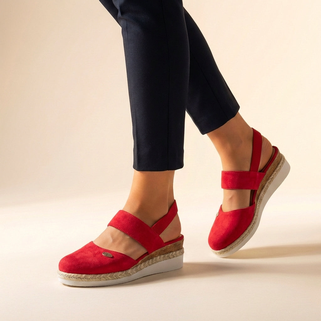 Arianna | Women’s Comfort Fit Orthopedic Espadrille Platform Sandals