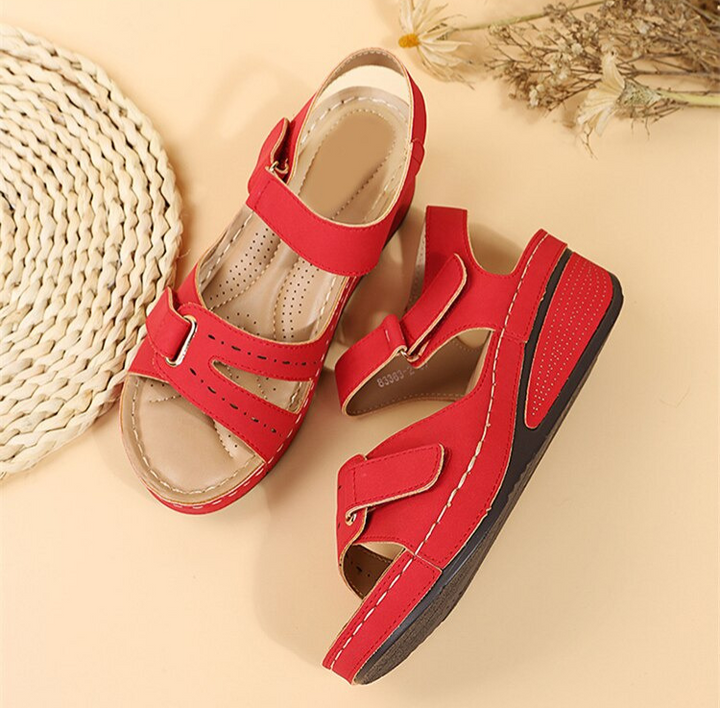 Amelia | Womens Orthopedic Strap Platform Sandals