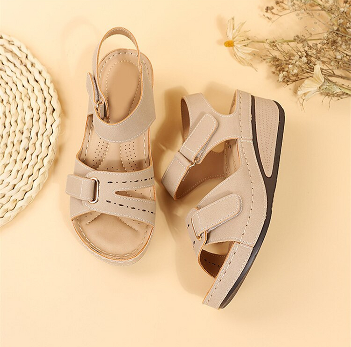 Amelia | Womens Orthopedic Strap Platform Sandals