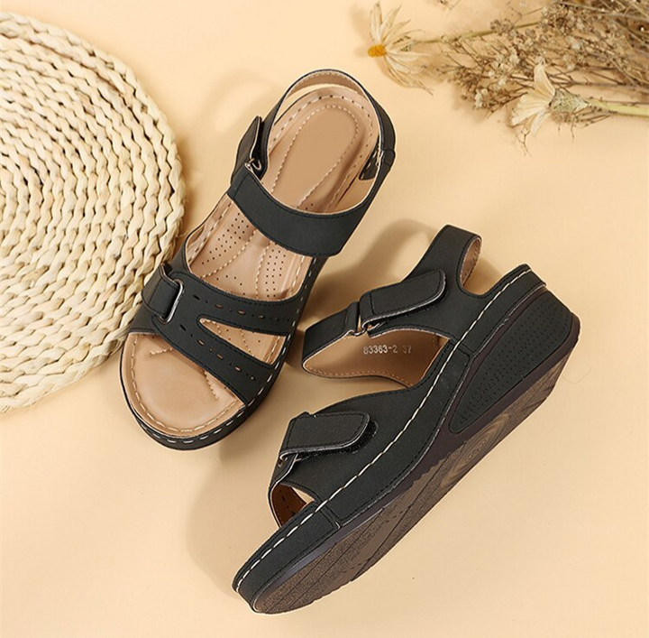 Amelia | Womens Orthopedic Strap Platform Sandals