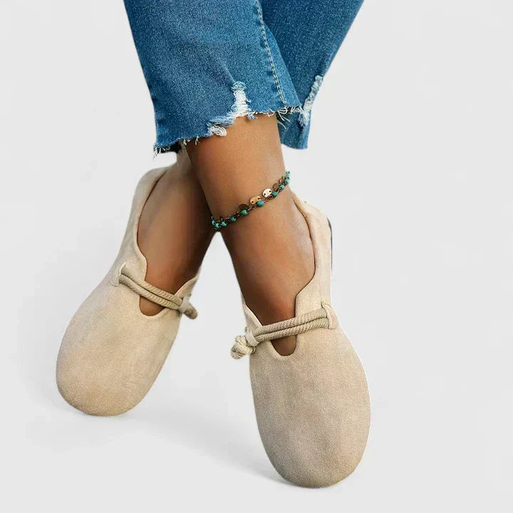 Morieve | Round Toe Rope Detail