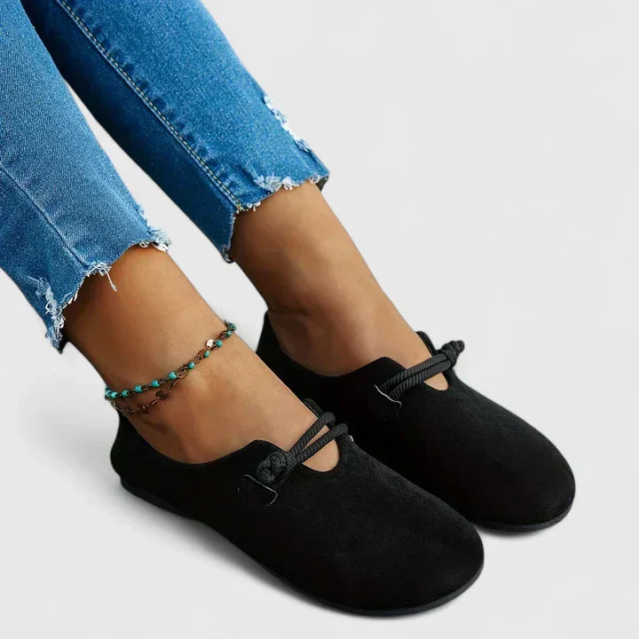 Morieve | Round Toe Rope Detail