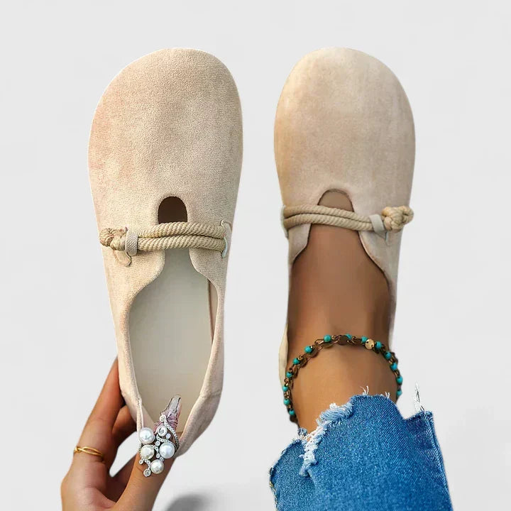 Morieve | Round Toe Rope Detail