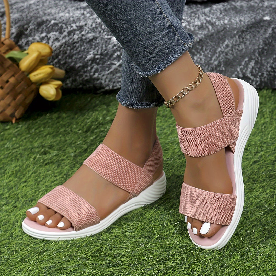Layla | Women’s Elastic Strap Lightweight Orthopedic Summer Sandals