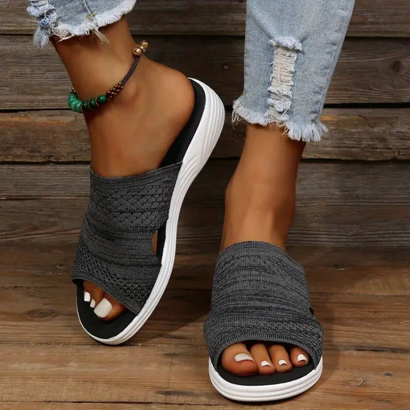 Harper | Women’s Orthopedic Slip-On Slide Sandals Comfort Everyday Wear