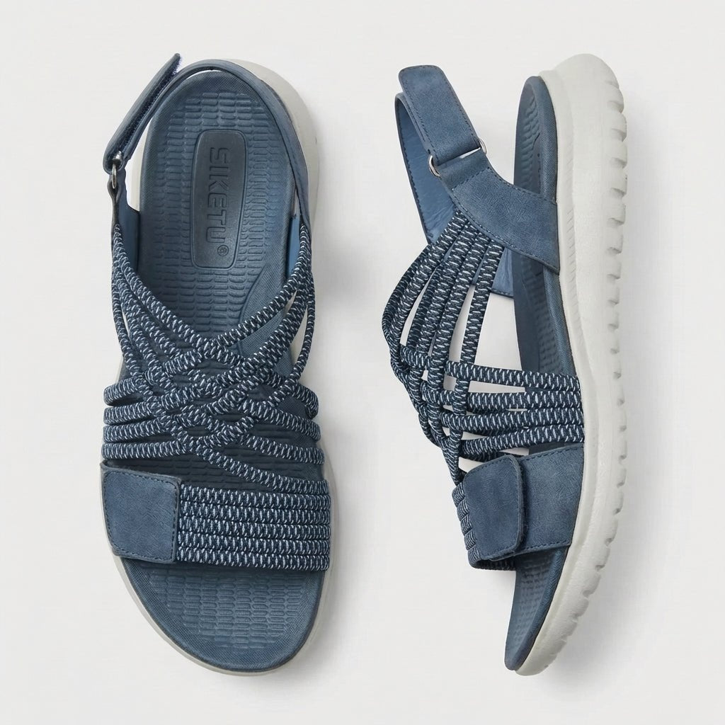 Olivia | Women’s Criss-Cross Strappy Orthopedic Comfort Sandals