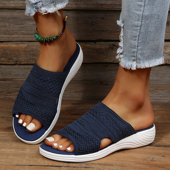 Harper | Women’s Orthopedic Slip-On Slide Sandals Comfort Everyday Wear