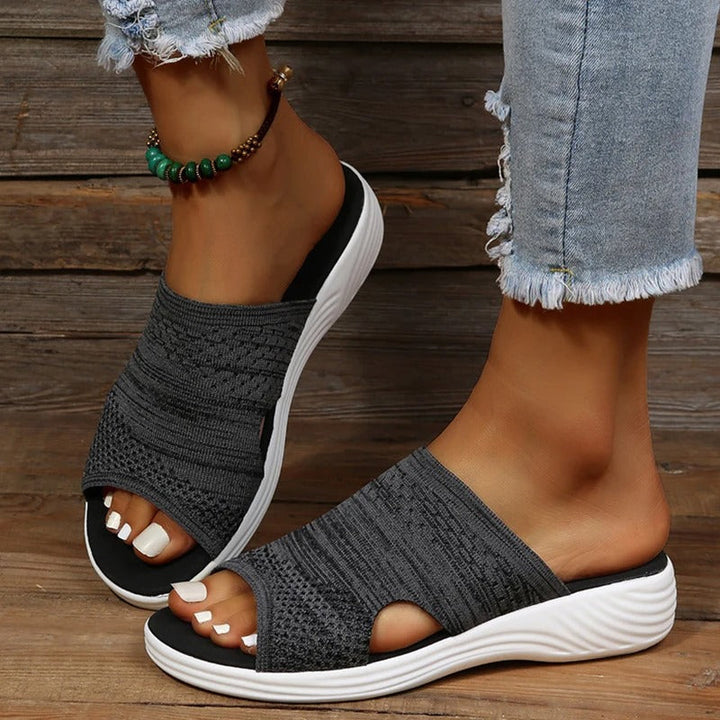 Harper | Women’s Orthopedic Slip-On Slide Sandals Comfort Everyday Wear